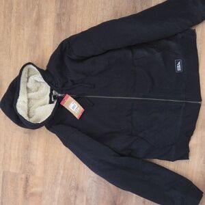 Eddie Bauer Faux Shearling Lined Hoodie